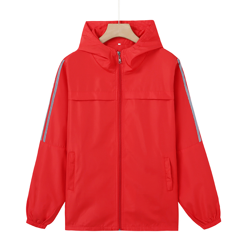 復(fù)合反光風(fēng)衣，250g75D記憶復(fù)合布運(yùn)動(dòng)反光風(fēng)衣wj1-952