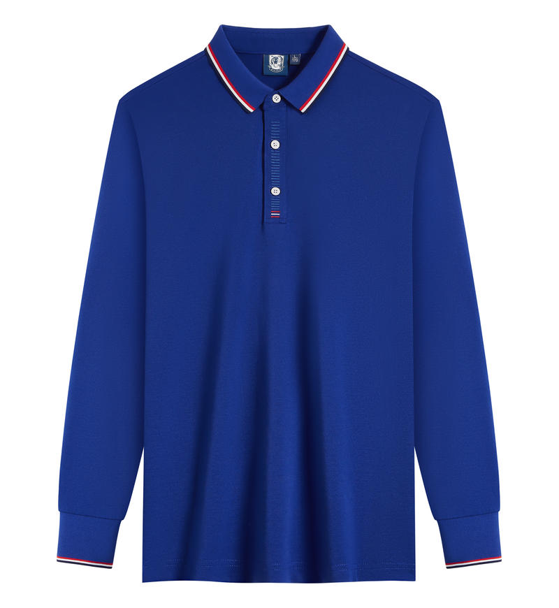 200g40支冰離子翻領(lǐng)短袖POLO衫通款wj9015